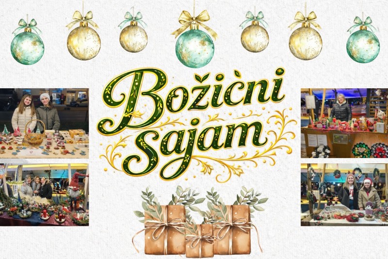 BOŽIĆNI SAJAM U POPOVAČI NA TRGU II, 18.12.2025.