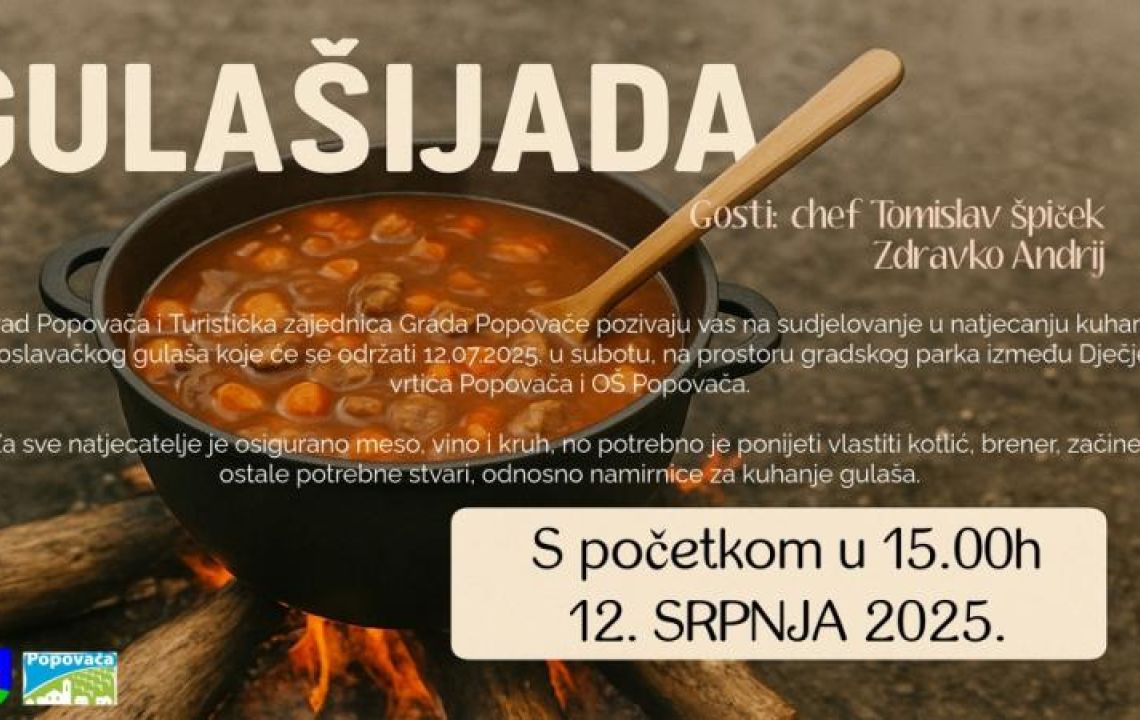 Gulašijada u Popovači 2025.